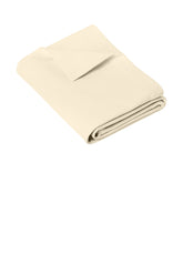 Comfort Colors® Fleece Dorm Blanket - Ivory - OSFA